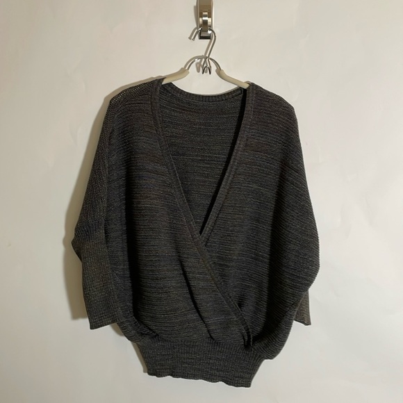 Prana Coronet Sweater, Dark Gray M #466 - Picture 3 of 14
